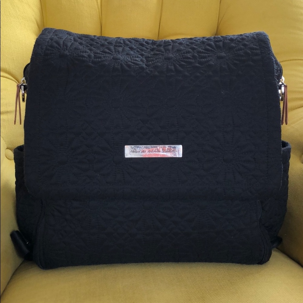 Petunia pickle Bottom Boxy Embossed Diaper Bag